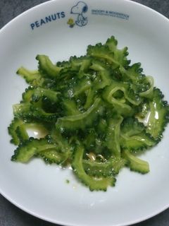 チャンプルに飽きたら…ゴーヤのおつまみ♪-レシピのメイン写真