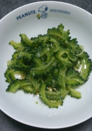 チャンプルに飽きたら…ゴーヤのおつまみ♪-レシピのメイン写真