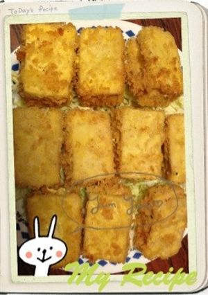 高野豆腐のハムチーズサンドフライ-レシピのメイン写真