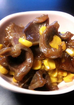 ご飯が進む砂肝コーン-レシピのメイン写真