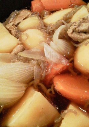 肉じゃが、調味料2つだけ-レシピのメイン写真