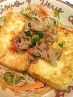 豆腐と豚肉の照り焼き-レシピのメイン写真