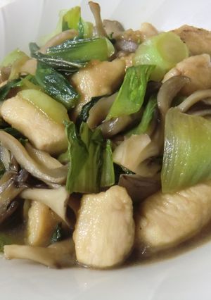 ◆まいたけx青梗菜x鶏肉◆うま煮◆-レシピのメイン写真