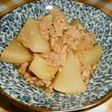 レンジで簡単!大根とひき肉の煮物です。♪