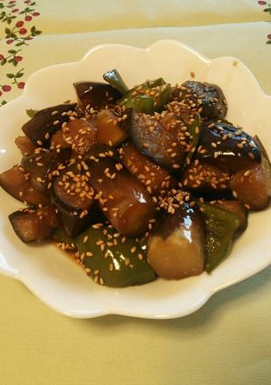 ナスとピーマンの炒め物-レシピのメイン写真
