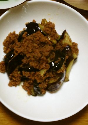 茄子の肉味噌炒め-レシピのメイン写真