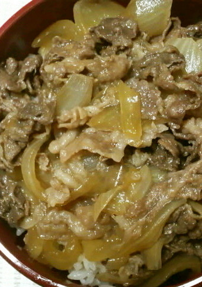 簡単♪つゆだく牛丼～★-レシピのメイン写真