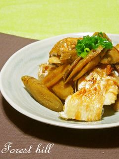 ほっこり美味♪鯛あらと牛蒡の炊いたん-レシピのメイン写真