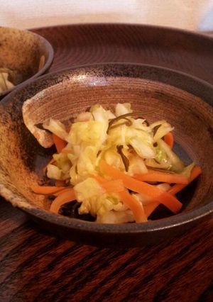 キャベツとニンジンの浅漬け-レシピのメイン写真