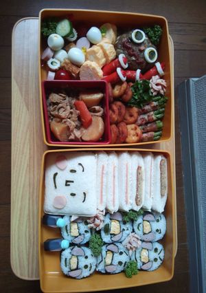 園児行事弁当 アンパンマン-レシピのメイン写真