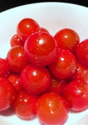 【1分簡単】プチトマトのサラダ-レシピのメイン写真
