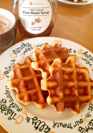 ふわっサクッ♪　おからワッフル-レシピのメイン写真