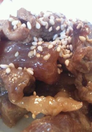 ダッチオーブンで作る牛すじトロ煮-レシピのメイン写真