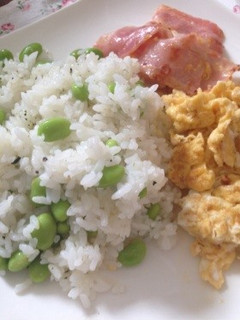 枝豆ごはん♩クレソル味-レシピのメイン写真
