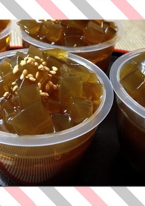 なめらか♪キラキラ☆水ようかん-レシピのメイン写真