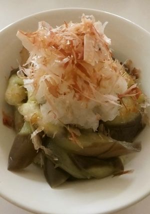 あっさり蒸し茄子のおろし麺つゆかけ-レシピのメイン写真