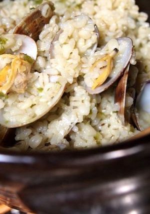 スペイン風あさりのアロース｜炊き込みご飯-レシピのメイン写真