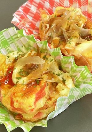 お弁当に「ひとくちお好み焼き」っぽいモノ-レシピのメイン写真
