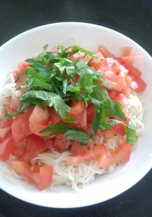 トマトぶっかけそうめん-レシピのメイン写真