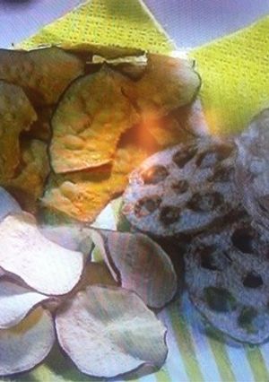 簡単☆油を使わない野菜チップス〜-レシピのメイン写真