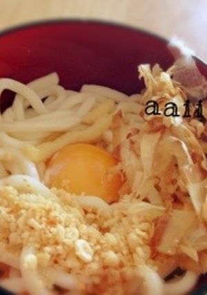 絶妙味付け！生姜が決め手♡シンプルうどん-レシピのメイン写真