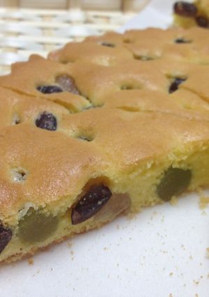 甘納豆の簡単ケーキ♪-レシピのメイン写真
