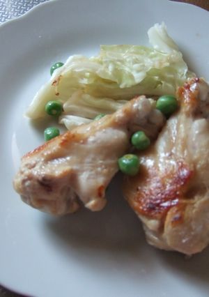 手羽元のバター醤油炒め-レシピのメイン写真