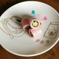 A picture of お弁当に超簡単♪オクラ☆ハム.