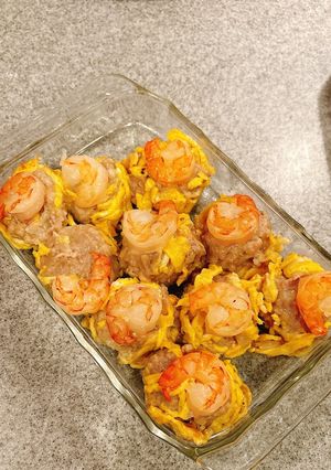錦糸卵のえびしゅうまい-レシピのメイン写真