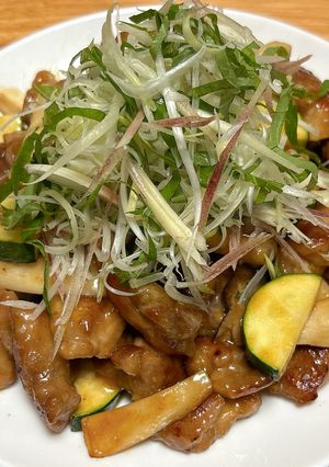 余り野菜と鶏肉で作る！味噌ポン酢炒め-レシピのメイン写真