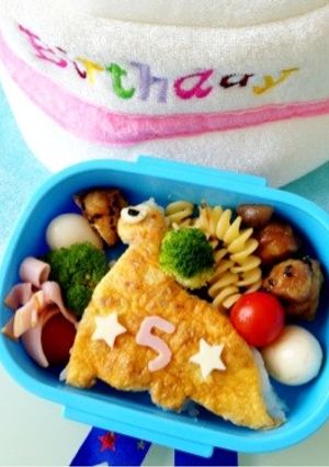 恐竜!ステゴサウルス弁当★-レシピのメイン写真