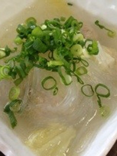 白菜と肉団子と春雨の簡単スープ-レシピのメイン写真