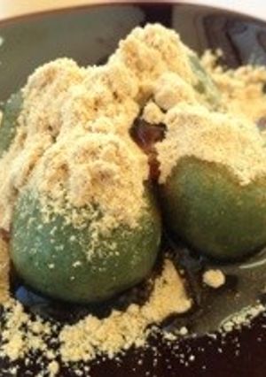 和菓子屋さんみたい？よもぎ団子-レシピのメイン写真