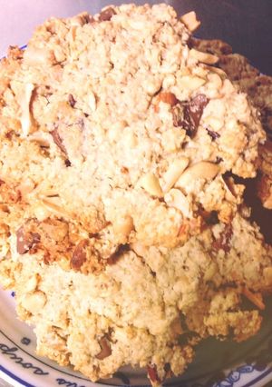 ナッツとチョコのオートミールクッキー-レシピのメイン写真