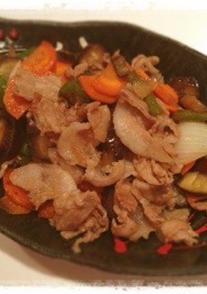 秘密☆ガッツリうまうま☆豚肉炒め-レシピのメイン写真