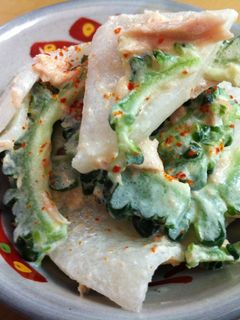 ゴーヤーサラダのマヨネーズあえ-レシピのメイン写真