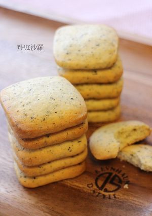 フープロ簡単♫紅茶アイスボックスクッキー-レシピのメイン写真