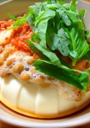 便秘解消!しそキムチ納豆奴-レシピのメイン写真