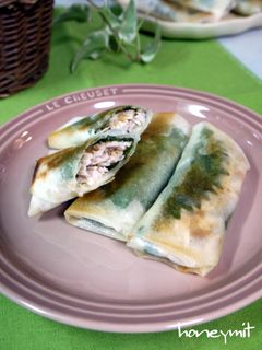 鶏胸肉で春巻~梅風味☆-レシピのメイン写真