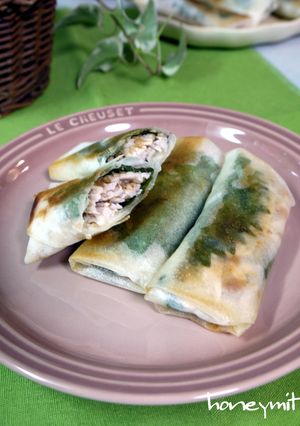鶏胸肉で春巻～梅風味☆-レシピのメイン写真