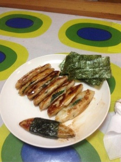 笹かまの大葉チーズ磯辺巻-レシピのメイン写真