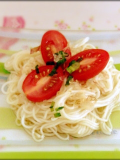 超簡単!そうめんサラダ-レシピのメイン写真
