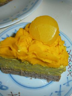 南瓜ムースケーキ②-レシピのメイン写真