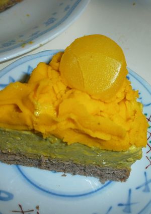 南瓜ムースケーキ②-レシピのメイン写真