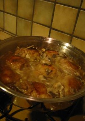 鶏肉の赤ワイン煮-レシピのメイン写真