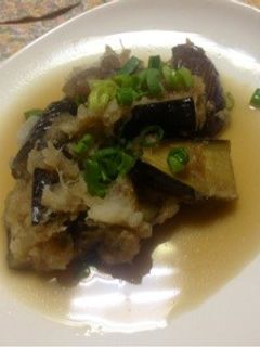 めんつゆ*なすのみぞれ煮-レシピのメイン写真