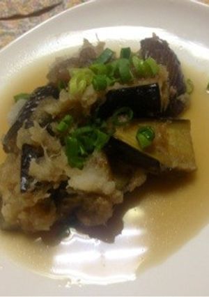 めんつゆ＊なすのみぞれ煮-レシピのメイン写真