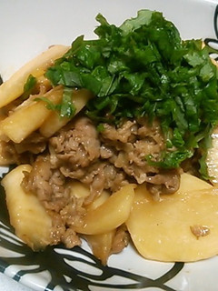 かぶと大根の豚肉炒め-レシピのメイン写真