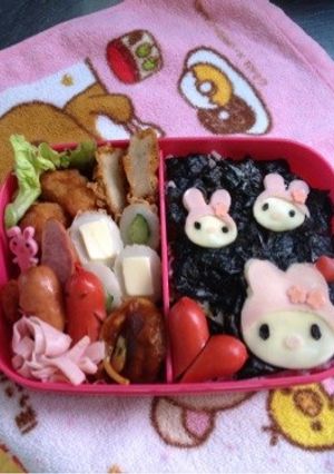 キャラ弁 マイメロディ-レシピのメイン写真