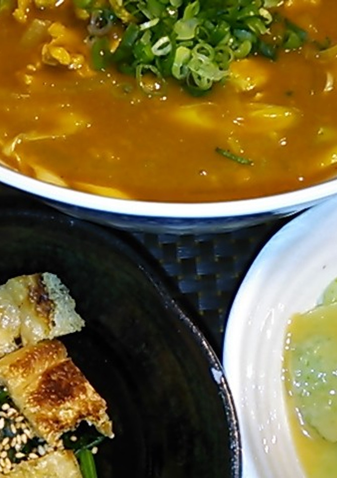 お蕎麦屋さんの簡単カレーそば-レシピのメイン写真